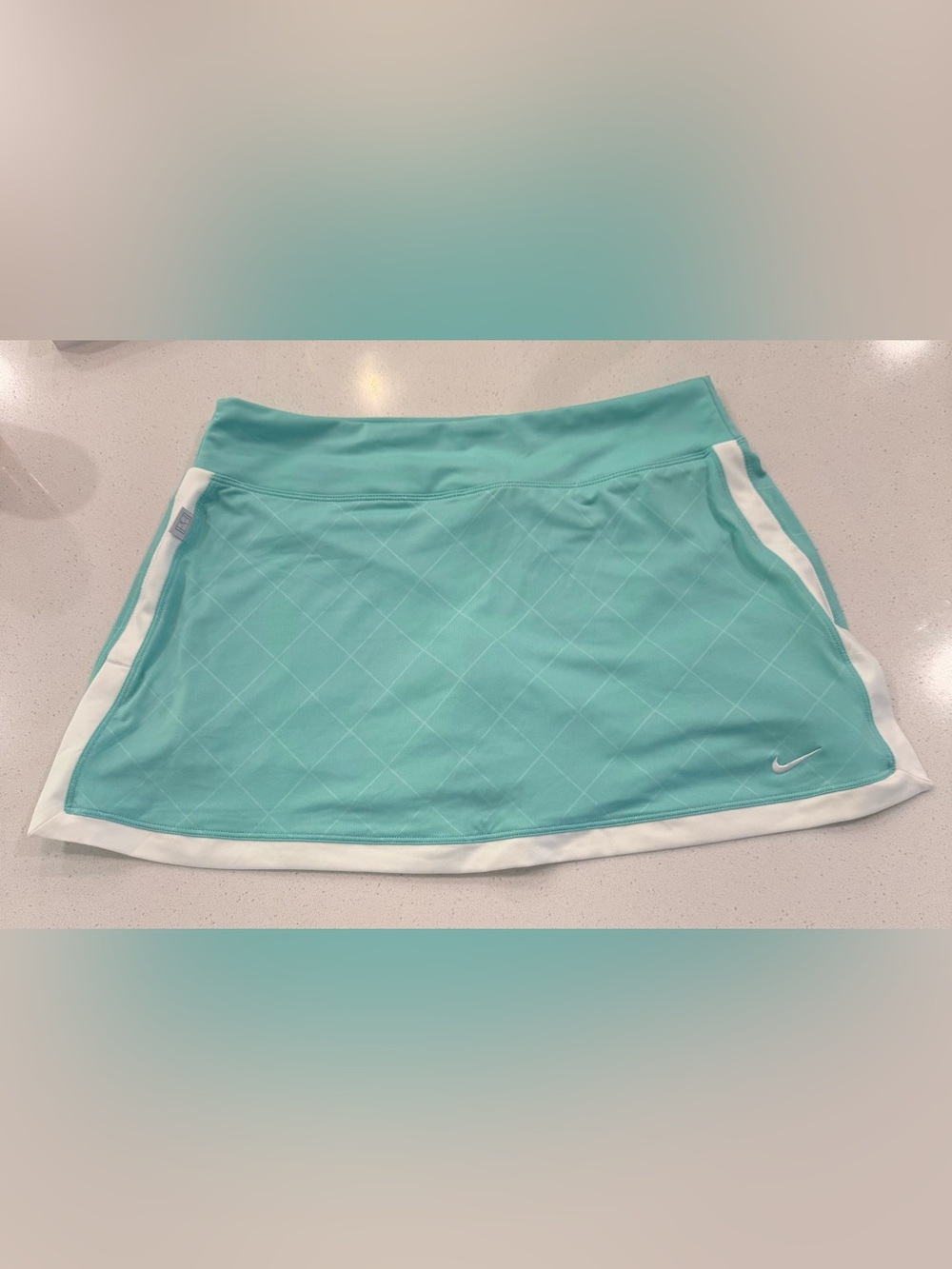 NWT Nike Aqua Dri-FIT Argyle Tennis Skort Medium
